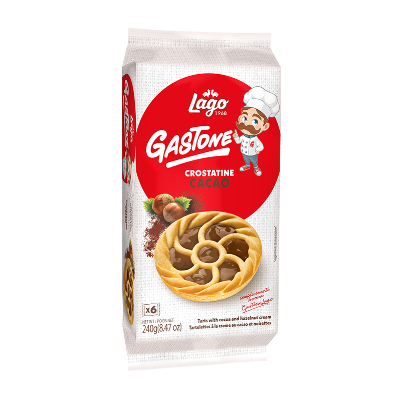 LAGO GASTONE CROSTATINA CACAO240GR