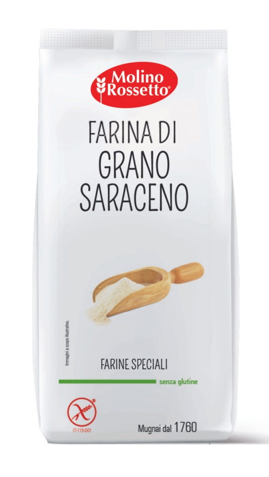 MOLINO ROSSETTO FARINA DI GRANO SARACENO 500GR