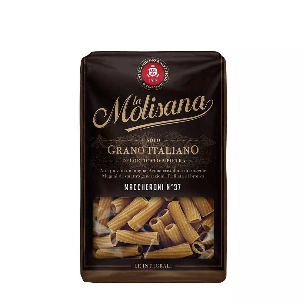 LA MOLISANA WHOLE WHEAT MACCHERONI N.37 500G