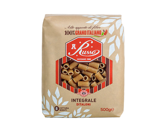 RUSSO  whole wheat DITALONI 500GR