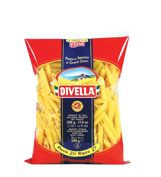 Divella penne ziti rigati 27 500Gr