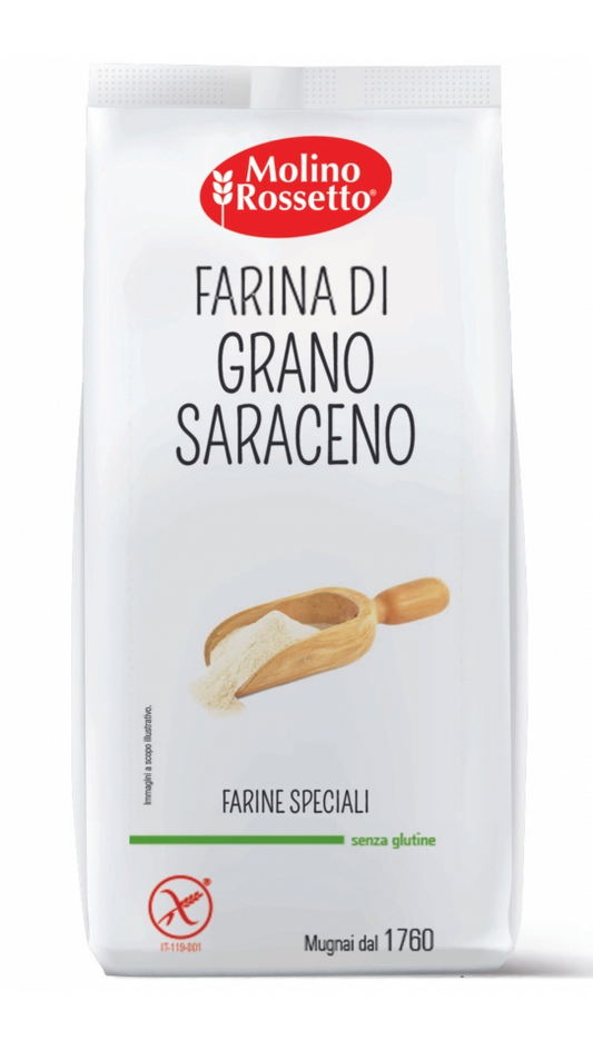 MOLINO ROSSETTO FARINA DI GRANO SARACENO 500GR
