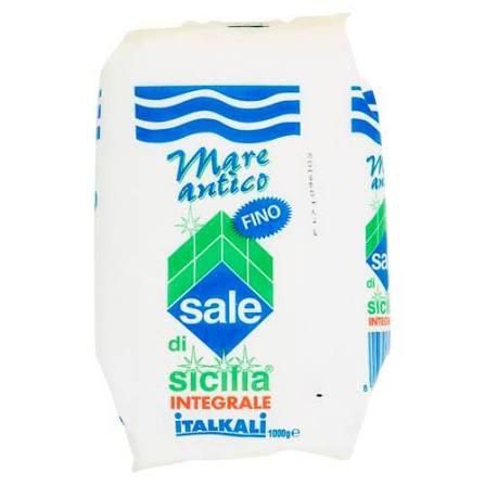FINE WHOLE SEA SALT FROM SICILY