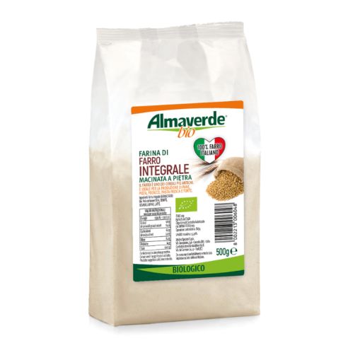 ALMAVERDE WHOLEMEAL SPELT FLOUR 500G