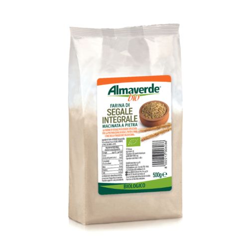 ALMAVERDE WHOLEMEAL RYE FLOUR 500G
