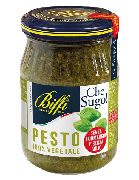 BIFFI PESTO DI BASILICO 100% VEGETALE 190GR