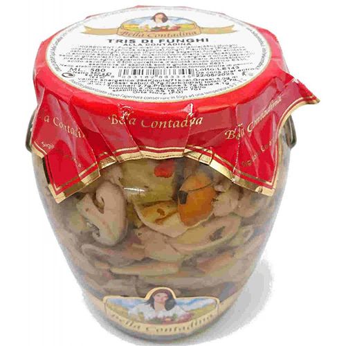 BELLA CONTADINA TRIS DI FUNGHI 580GR