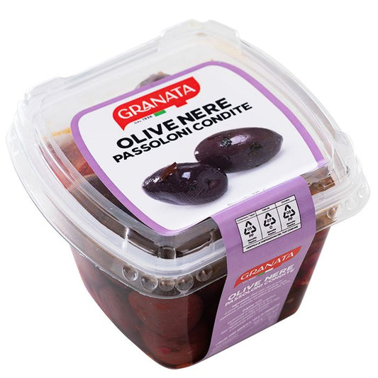 GRANATA OLIVE NERE PASSOLONI CONDITE 270GR