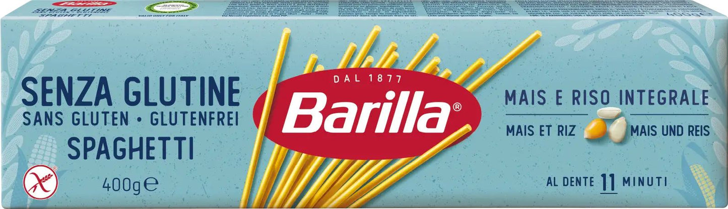 BARILLA SPAGHETTI GLUTEN FREE 400 GR
